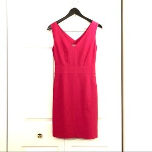 Pink dress with a beautiful back cutout